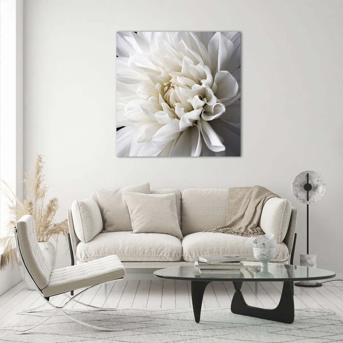 Üveg kép - Menyasszony reggele - 60x60 cm