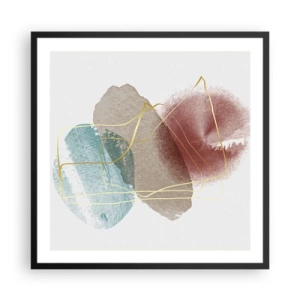 Poszter fehér keretben - Az űr koralljai - 60x60 cm