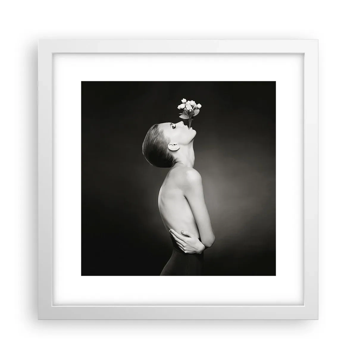 Poszter fekete keretben - Excentrikus elegancia - 30x30 cm