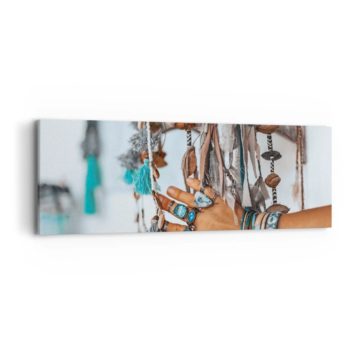 Vászonkép - Helyi kincsek - 90x30 cm