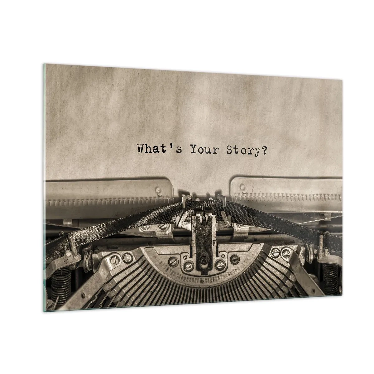 Üveg kép - Meséld el - 100x70 cm