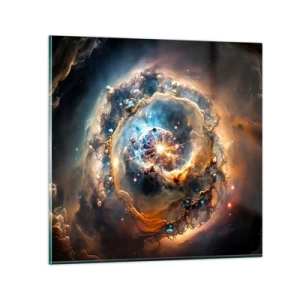 Üveg kép - Kezdet - 60x60 cm