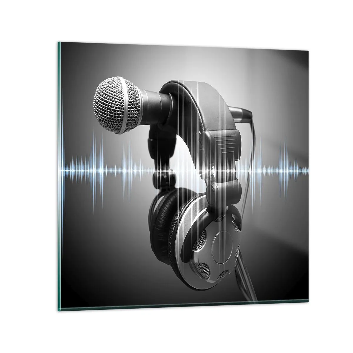 Üveg kép - Még mindig hallani az éneket - 50x50 cm