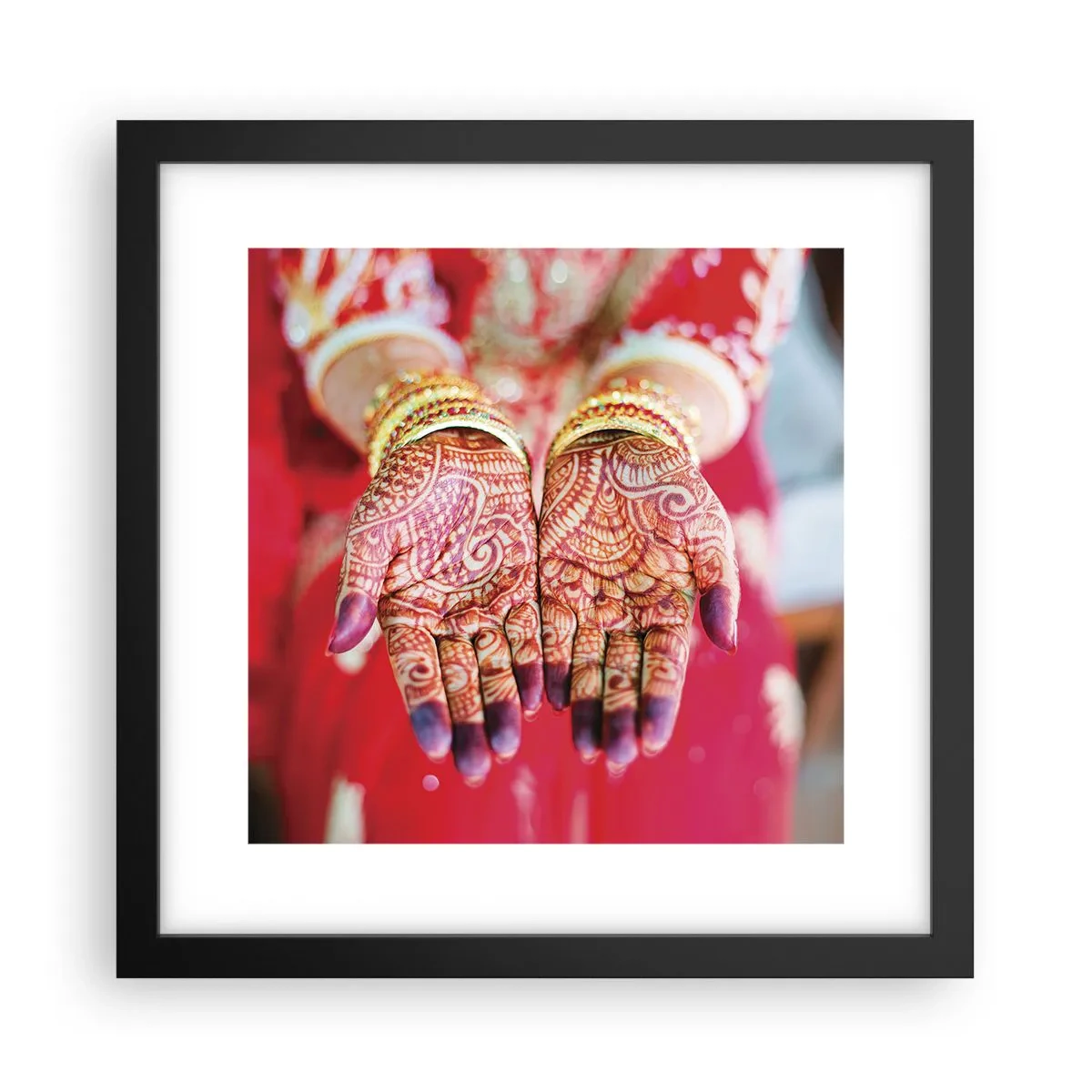 Poszter fehér keretben - Szerencsére elkészült - 30x30 cm