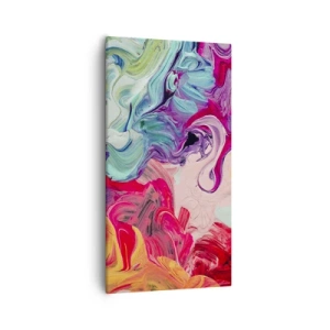 Vászonkép - Színek születése - 55x100 cm