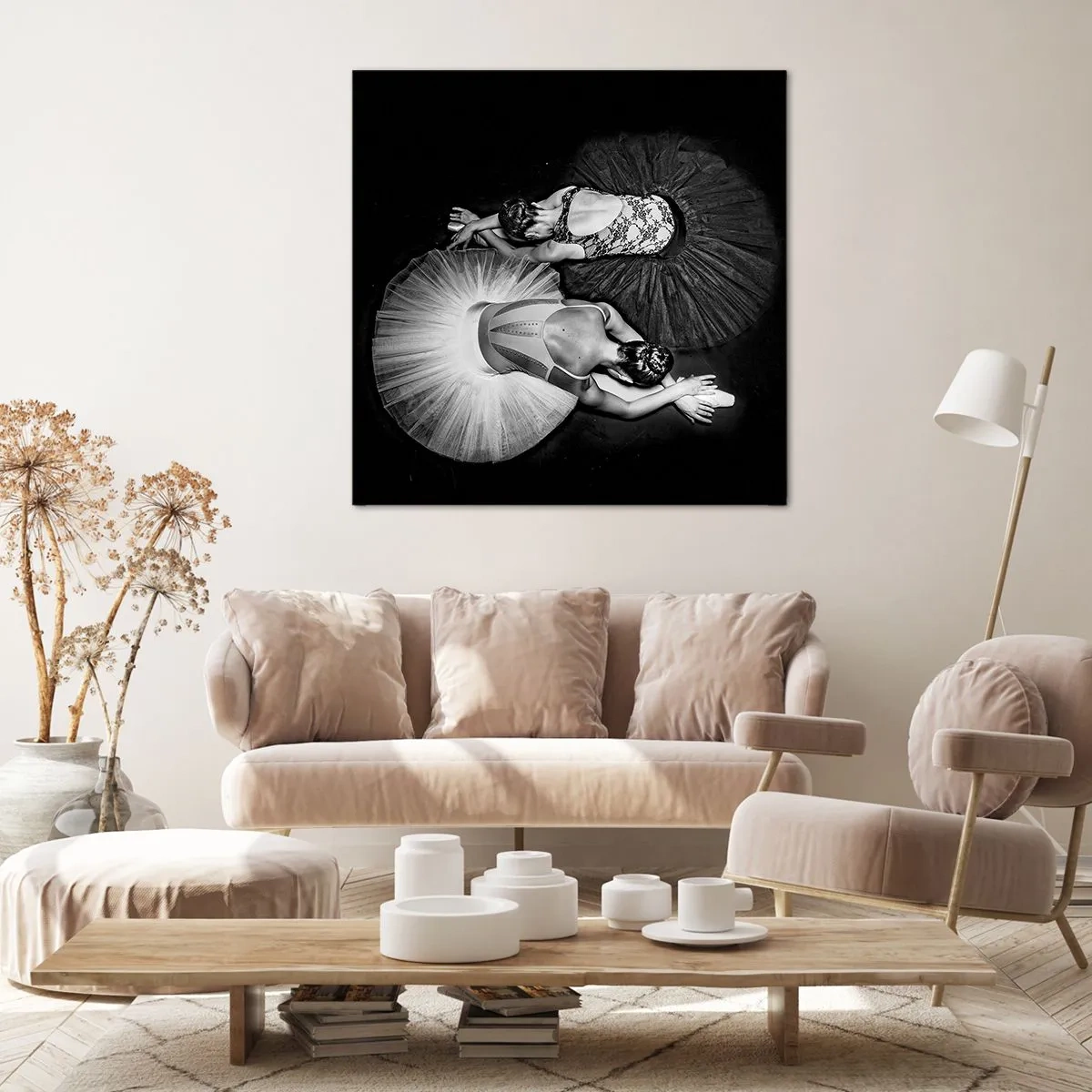 Vászonkép - Jin és jang – tökéletes egyensúly - 60x60 cm