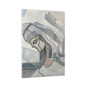 Üveg kép - A zene erejében - 50x70 cm