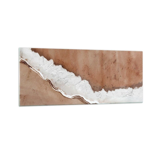 Üveg kép - A föld színeiben - 100x40 cm