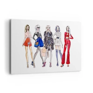 Vászonkép - Every week Fashion Week - 100x70 cm