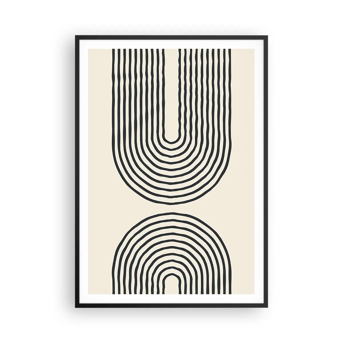 Poszter fehér keretben - Bármelyik percben ... - 70x100 cm