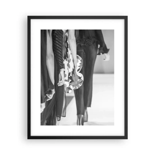 Poszter fehér keretben - Stílusos felvonulás - 40x50 cm