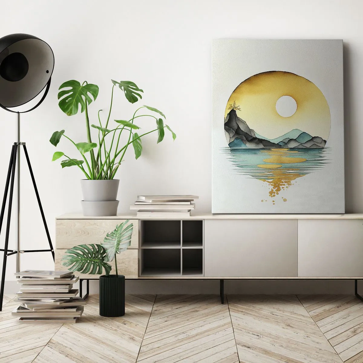 Vászonkép - A szépség körforgásában - 80x120 cm