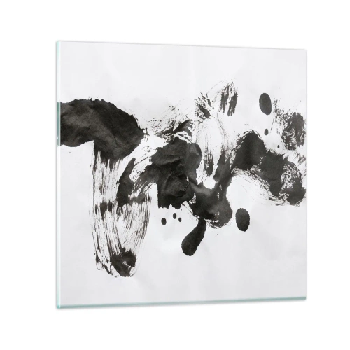 Üveg kép - Módszer az őrületben? - 50x50 cm