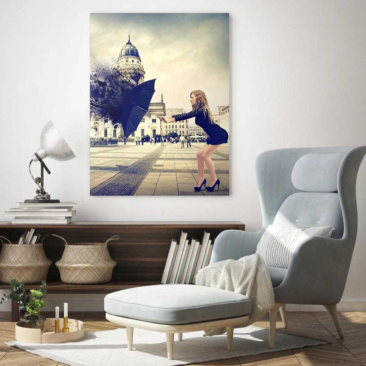 Üveg kép - Van olyan szél… - 50x70 cm