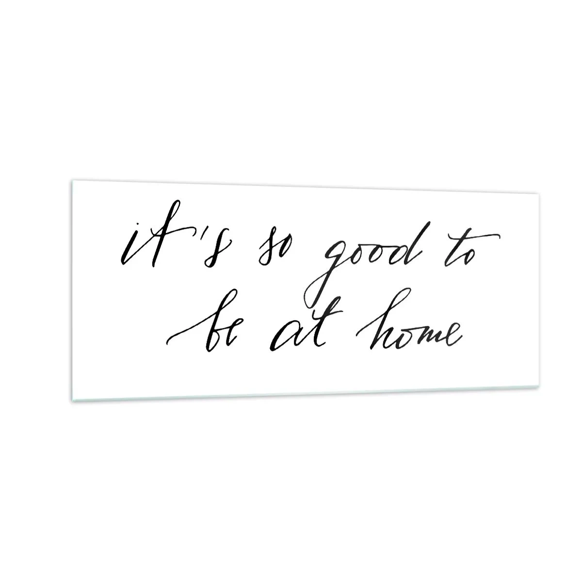 Üveg kép - Teljes igazság - 100x40 cm