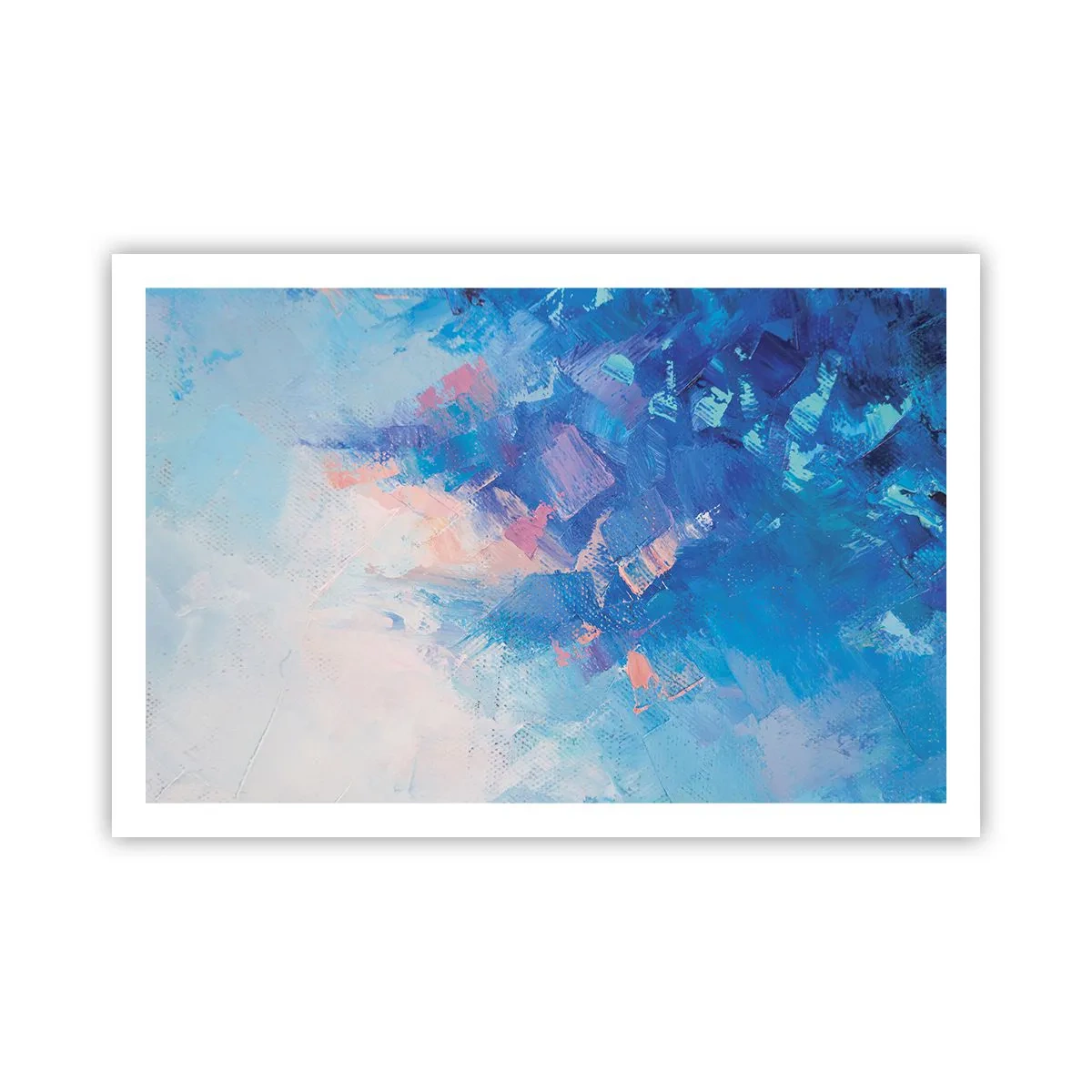 Poszter - Téli absztrakció - 91x61 cm