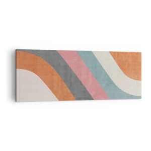 Vászonkép - Diagonális kompozíció - mozgás - 140x50 cm