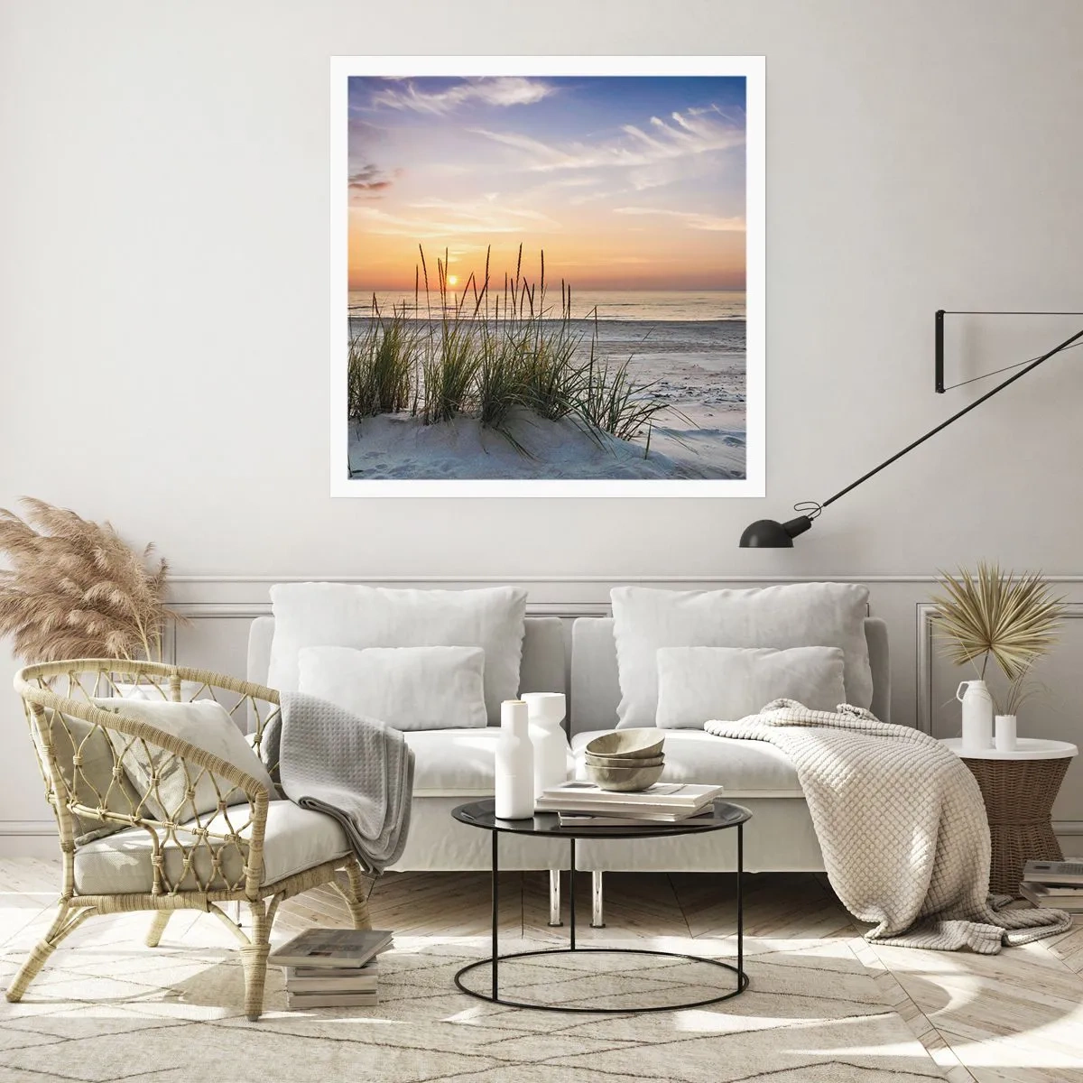 Poszter - Nézz, gondolkozz, érezz - 60x60 cm