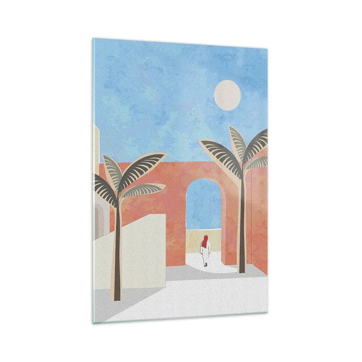 Üveg kép - Egy arab nap - 70x100 cm