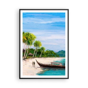 Poszter fehér keretben - Egy egzotikus álom - 70x100 cm