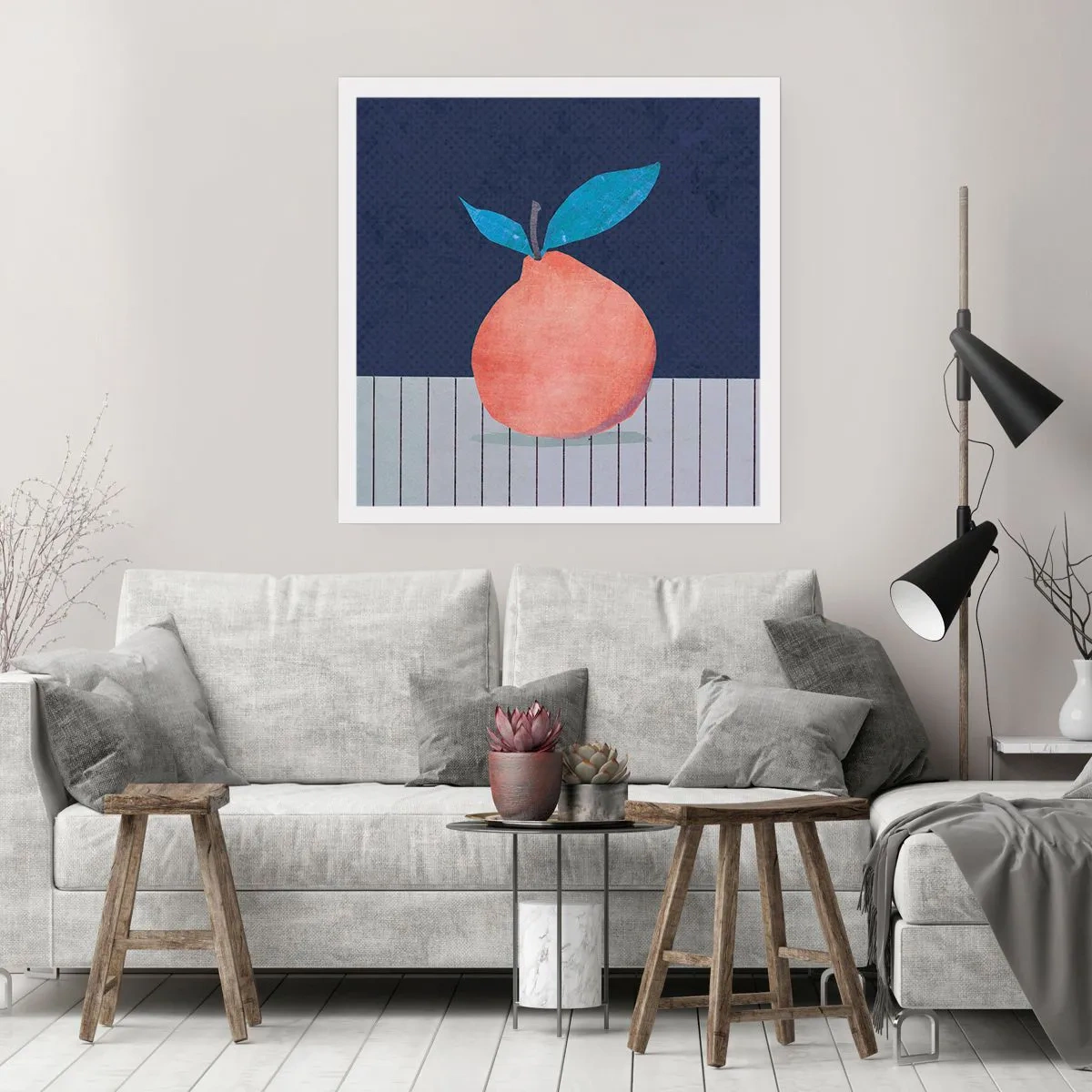 Poszter - Domborúság és sík - 50x50 cm