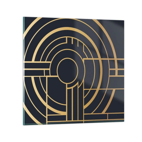 Üveg kép - A dolgok fordulatai - 50x50 cm