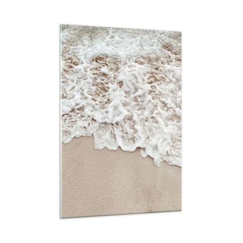 Üveg kép - Mindjárt jövök. - 50x70 cm