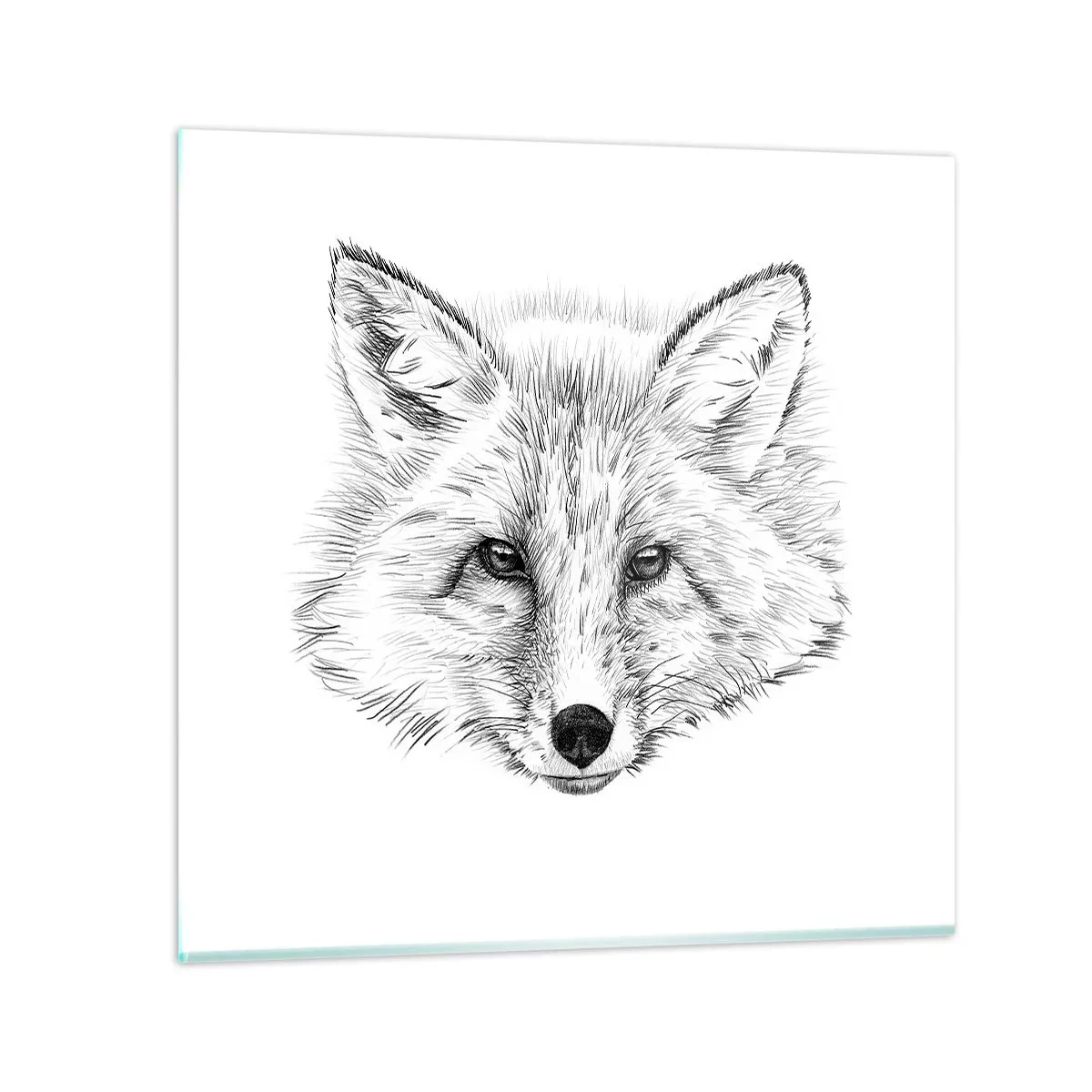 Üveg kép - Hazudhatnak ezek a szemek? - 50x50 cm
