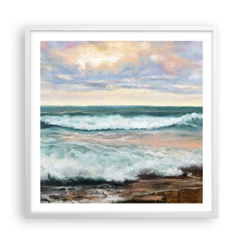 Poszter fekete keretben - Itt kisimítod a lelked - 60x60 cm