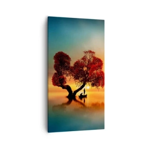 Vászonkép - A világtalanság csendje és az eltávoldotak - 55x100 cm