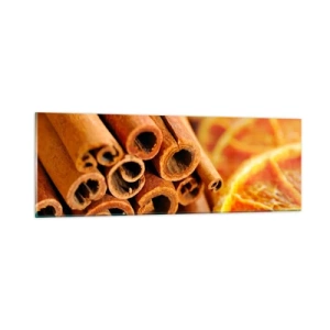 Üveg kép - Érzed az aromát? - 90x30 cm