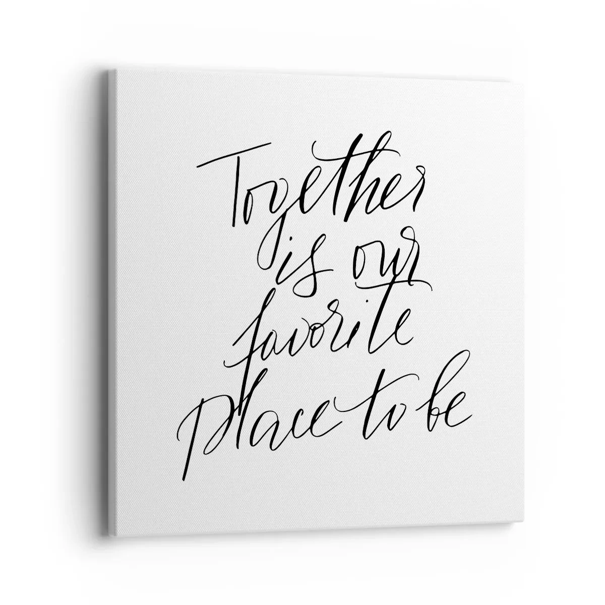 Vászonkép - Te is érzed? - 40x40 cm