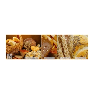 Fotótapéta Minta Premium Canvas - Megint megúsztuk - Gasztronómia, Kenyér, Kenyér - 100x30 cm