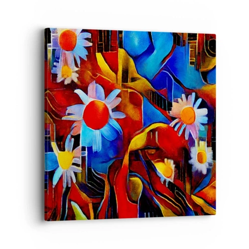 Vászonkép - Az élet színei - 40x40 cm