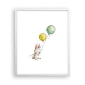 Poszter fekete keretben - Én is repülök! - 40x50 cm