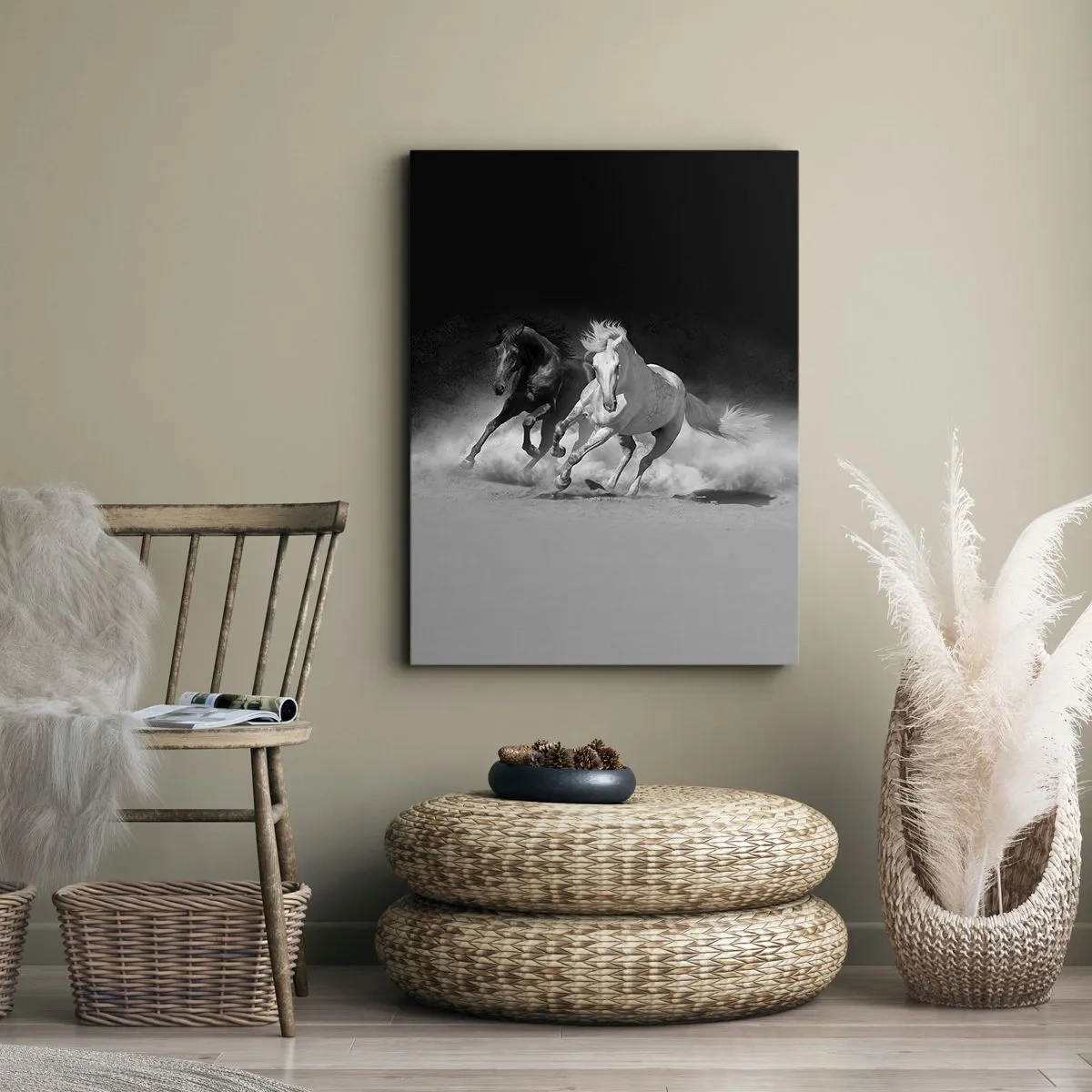 Vászonkép - A szabadság vágtája - 55x100 cm