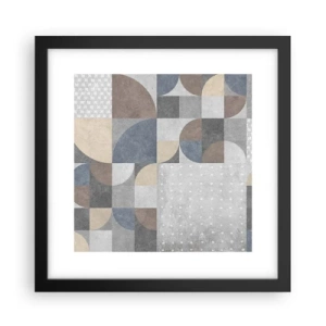 Poszter fehér keretben - Kerámia fantázia - 30x30 cm