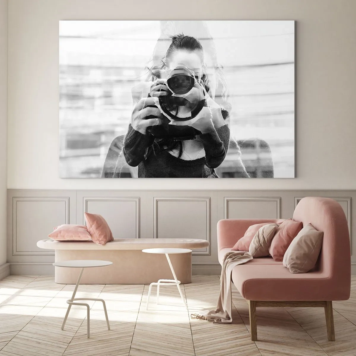 Üveg kép - Alkotó meg ez eszköze - 120x80 cm