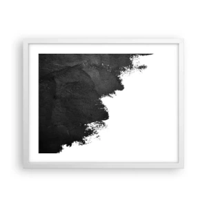 Poszter fekete keretben - Elemek: föld - 50x40 cm