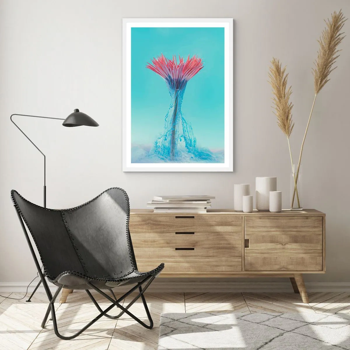 Poszter fekete keretben - Élénkítő ölelésben - 30x40 cm