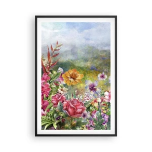 Poszter fehér keretben - A kert, amelyik megőrült - 61x91 cm
