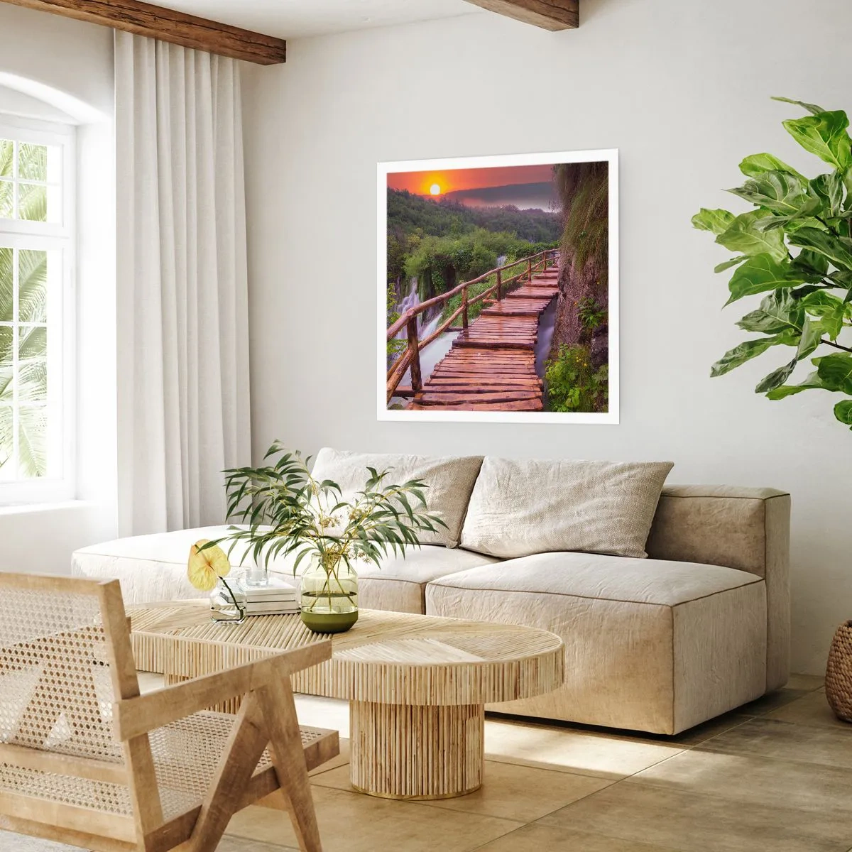 Poszter - Hihetetlen szépség - 60x60 cm