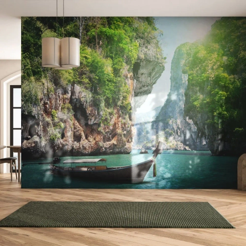 Fotótapéta Standard Eco - Meghívás egy egzotikus utazásra - Tájkép, Thaiföld, Tenger - 350x256 cm