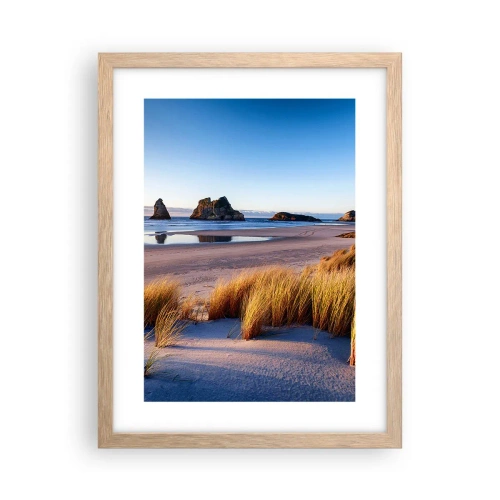 Poszter világos tölgy keretben - A nyugalmat keresőknek - 30x40 cm