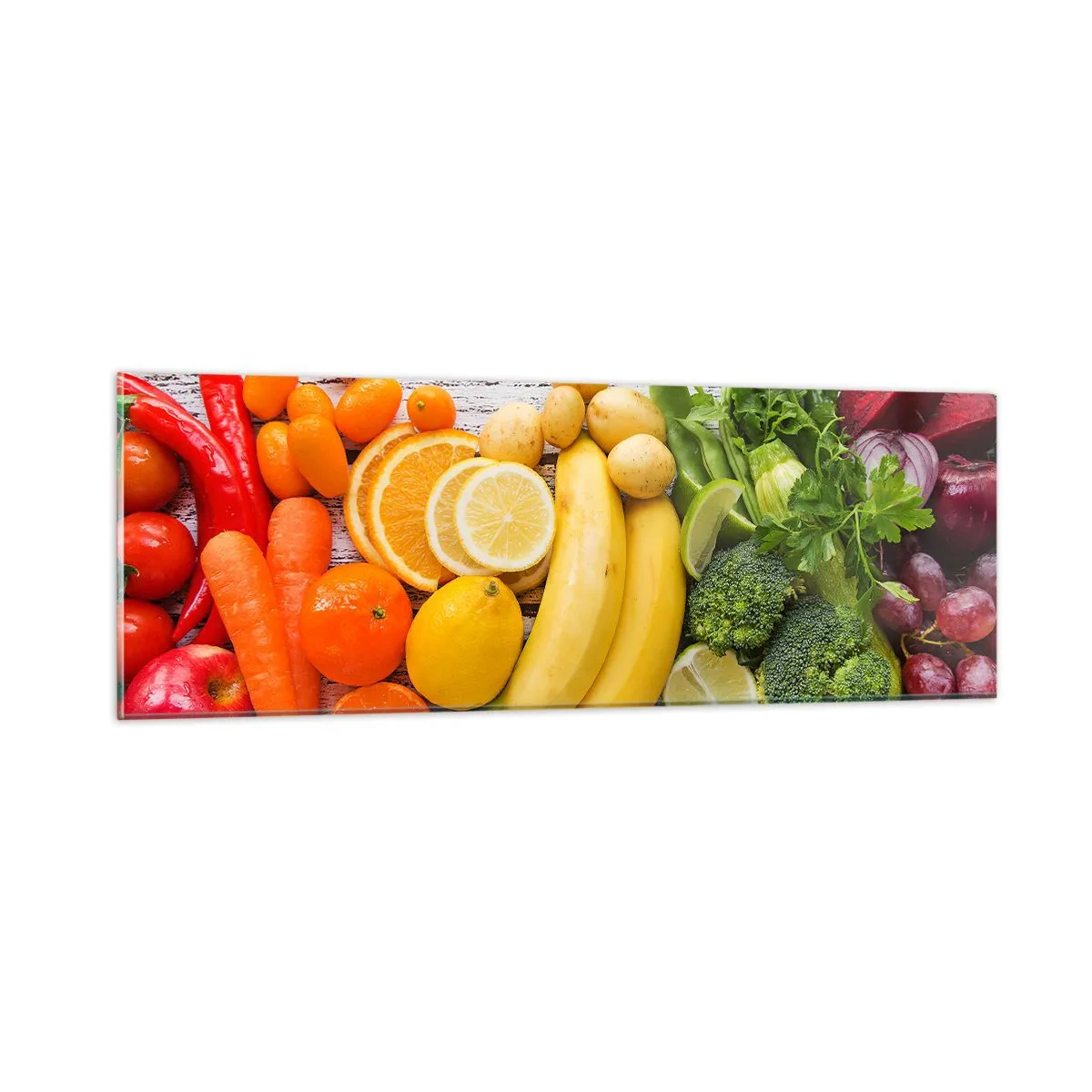 Üveg kép - Ez nem elég? - 90x30 cm