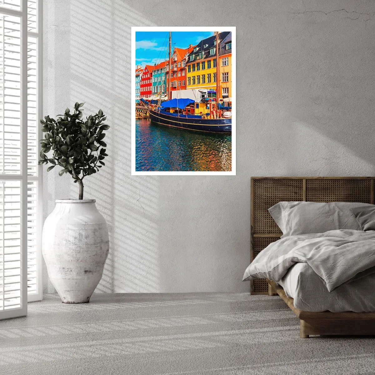 Poszter - Örömteli rakpart - 50x70 cm