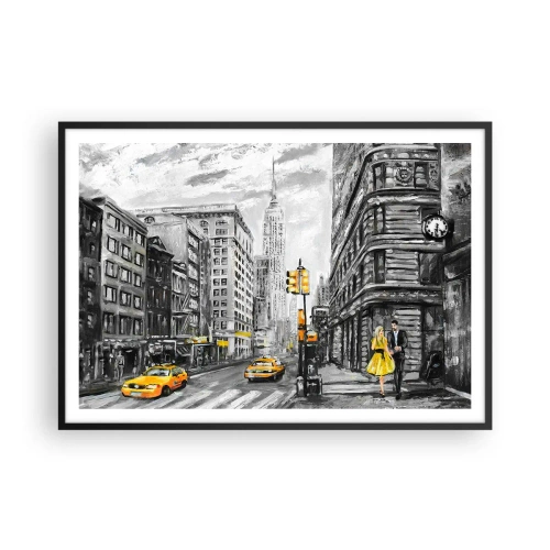 Poszter fehér keretben - Egy New York-i történet - 100x70 cm