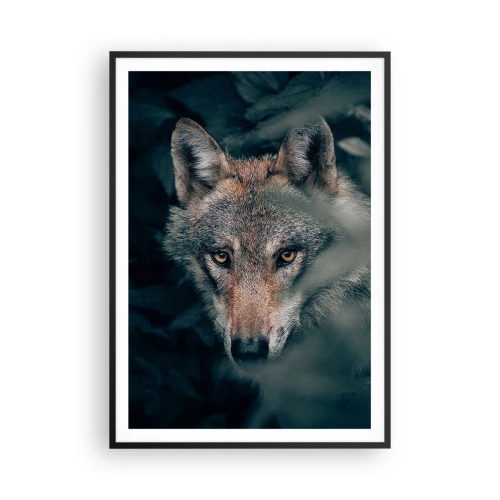 Poszter fehér keretben - Vadász - 70x100 cm