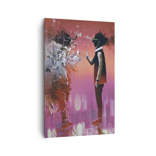 Vászonkép - Tudsz magadba nézni? - 80x120 cm