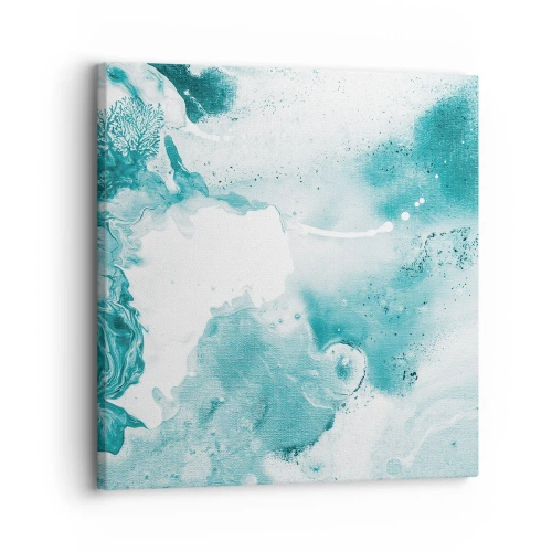 Vászonkép - Kék holtágai - 30x30 cm